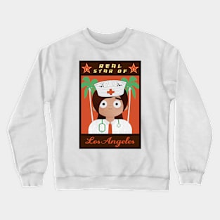 Los Angeles Nurse Crewneck Sweatshirt